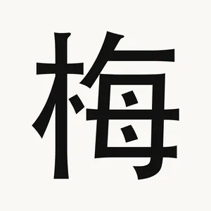 梅 — Chinese character
