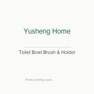 Toilet Bowl Brush with Holder, Silicone Bristle Scrubber